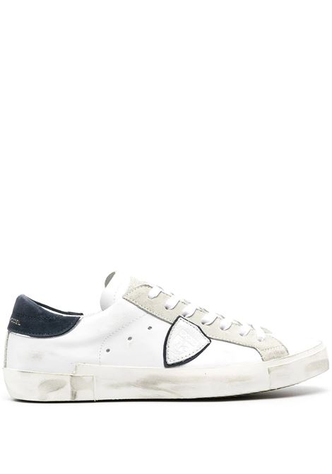 Sneakers Basse Prsx - Bianco e Nero PHILIPPE MODEL | PRLUVX22